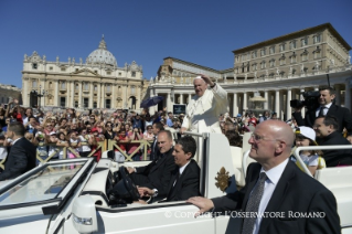 Papst Franziskus Jubiläumsaudienz Ausserordentliches Jubiläum der Barmherzigkeit